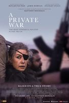 A Private War - Indian Movie Poster (xs thumbnail)