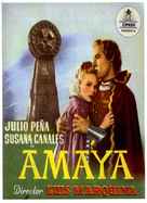Amaya - Spanish Movie Poster (xs thumbnail)