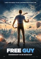 Free Guy - Dutch Movie Poster (xs thumbnail)