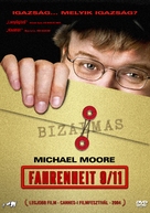 Fahrenheit 9/11 - Hungarian Movie Poster (xs thumbnail)