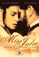 Miss Julie - German DVD movie cover (xs thumbnail)