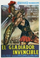 Gladiatore invincibile, Il - Spanish Movie Poster (xs thumbnail)