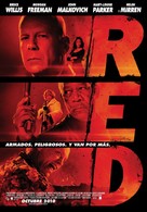 RED - Argentinian Movie Poster (xs thumbnail)