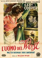 The Westerner - Italian Movie Poster (xs thumbnail)