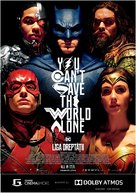Justice League - Romanian Movie Poster (xs thumbnail)