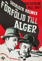 Pursuit to Algiers - Swedish Movie Poster (xs thumbnail)