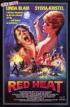 Red Heat - Swedish VHS movie cover (xs thumbnail)