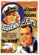 Follow the Fleet - Italian DVD movie cover (xs thumbnail)