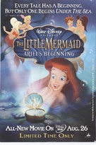 The Little Mermaid: Ariel&#039;s Beginning - Video release movie poster (xs thumbnail)