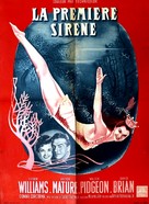 Million Dollar Mermaid - French Movie Poster (xs thumbnail)