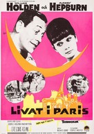 Paris - When It Sizzles - Swedish Movie Poster (xs thumbnail)