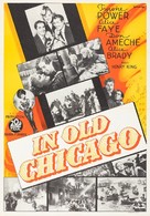 In Old Chicago - Swedish Movie Poster (xs thumbnail)