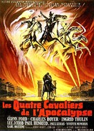 The Four Horsemen of the Apocalypse - French Movie Poster (xs thumbnail)
