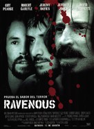 Ravenous - Spanish Movie Poster (xs thumbnail)