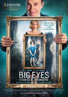 Big Eyes - Colombian Movie Poster (xs thumbnail)