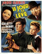 Le jour se l&egrave;ve - Belgian Movie Poster (xs thumbnail)
