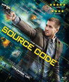 Source Code - Finnish Blu-Ray movie cover (xs thumbnail)