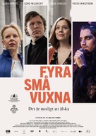 Nelj&auml; pient&auml; aikuista - Swedish Movie Poster (xs thumbnail)