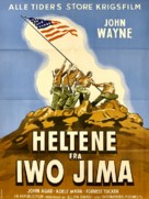 Sands of Iwo Jima - Danish Movie Poster (xs thumbnail)