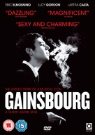 Gainsbourg (Vie h&eacute;ro&iuml;que) - British DVD movie cover (xs thumbnail)