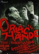 Orlacs H&auml;nde - German Movie Poster (xs thumbnail)