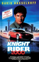 Knight Rider 2000 - German Movie Poster (xs thumbnail)