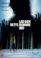 L&aring;t den r&auml;tte komma in - Danish DVD movie cover (xs thumbnail)