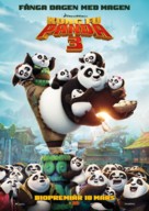 Kung Fu Panda 3 - Swedish Movie Poster (xs thumbnail)