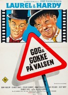 The Further Perils of Laurel and Hardy - Danish Movie Poster (xs thumbnail)