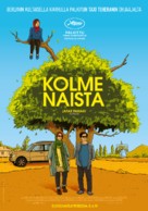 Three Faces - Finnish Movie Poster (xs thumbnail)