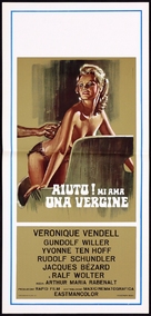 Hilfe, mich liebt eine Jungfrau - Italian Movie Poster (xs thumbnail)