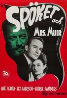 The Ghost and Mrs. Muir - Swedish Movie Poster (xs thumbnail)