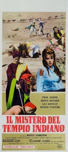 Il mistero del tempio indiano - Italian Movie Poster (xs thumbnail)