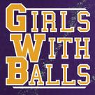 Girls with Balls - French Logo (xs thumbnail)