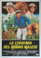 Leggenda del rubino malese, La - Italian Movie Poster (xs thumbnail)