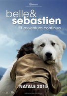Belle et S&eacute;bastien, l&#039;aventure continue - Italian Movie Poster (xs thumbnail)
