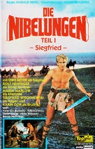 Die Nibelungen, Teil 1: Siegfried - German VHS movie cover (xs thumbnail)