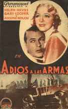 A Farewell to Arms - Spanish Movie Poster (xs thumbnail)