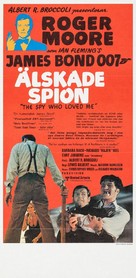 The Spy Who Loved Me - Swedish Movie Poster (xs thumbnail)