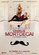 Mortdecai - French Movie Poster (xs thumbnail)