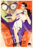 Dr. Cyclops - Swedish Movie Poster (xs thumbnail)
