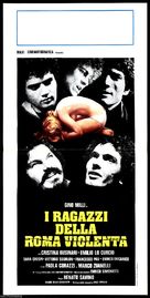 I ragazzi della Roma violenta - Italian Movie Poster (xs thumbnail)