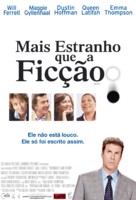 Stranger Than Fiction - Brazilian Movie Poster (xs thumbnail)