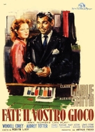 Any Number Can Play - Italian Movie Poster (xs thumbnail)