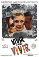 Vivre pour vivre - Spanish Movie Poster (xs thumbnail)