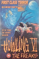Howling VI: The Freaks - British VHS movie cover (xs thumbnail)