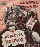 Princesa de los ursinos, La - Spanish Movie Poster (xs thumbnail)