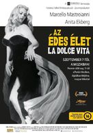 La dolce vita - Hungarian Movie Poster (xs thumbnail)