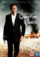 Quantum of Solace - British DVD movie cover (xs thumbnail)