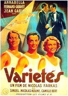 Vari&egrave;t&egrave;s - French Movie Poster (xs thumbnail)
